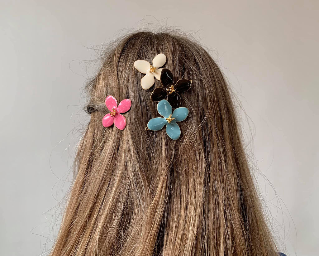 Blossom Hair Pin & Pony Holders