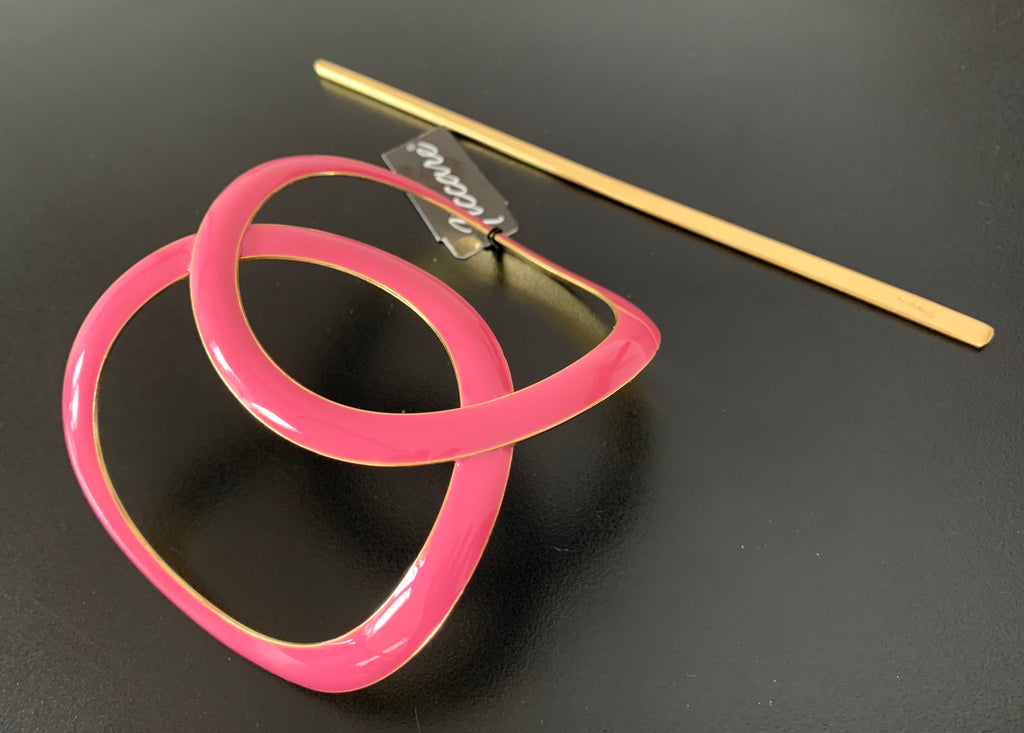 Ficcare Infinity Double Round Stick Barrette